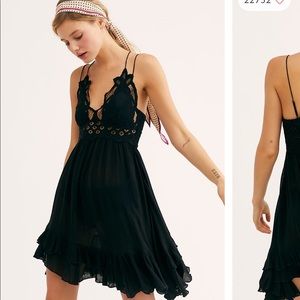 Free People Adella Dress - Black